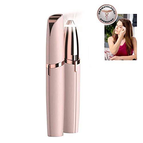 Preisvergleich Produktbild Flawless Augenbrauen Elektrische Haarentferner,Linstar Frauen Schmerzlos Augenbrauen Trimmer Finishing Touch Makellose Augenbrauen, Flawlessly Touch Finishing Wie im Fernsehen Gesehen (Pink)