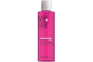 NIP+FAB Nip + Fab Salicylic Fix | Żel Do Mycia Twarzy z Kwasem Salicylowym | Niacynamid | Nawiżający Żel do Mycia Twarzy | Kwas BHA | 145 ml