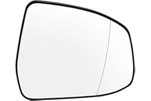 YNZEYX Beheizbar Spiegelglas Ersatz für Ford Focus MK2 MK3 & Ford Mondeo MK4, Außenspiegel Glas Asphärisch mit Trägerplatte, Umkehrlinse Rückfahrglas Spiegel (Right)