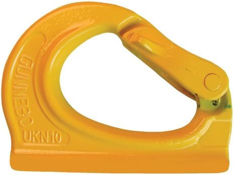 Gunnebo Johnson UKN-10 Alloy Weld-on Hook Latch Kit, 22000 lbs Working Load Capacity, 8.7 Length by Gunnebo Johnson