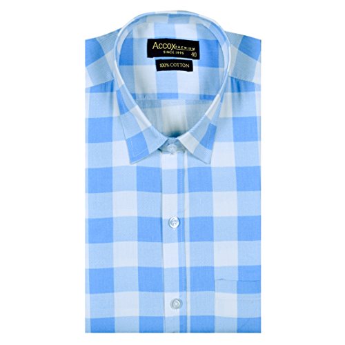 Buy ACCOX Men's Half Sleeves Formal 