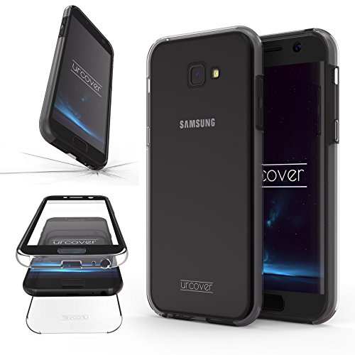 UrcoverÂ® Samsung Galaxy A3 (2017) HÃ¼lle | 360 Grad Case Schutz-hÃ¼lle in Schwarz | ohne Punktmatrix | Handy-Cover Rundum ultra slim Case dÃ¼nn Schale | Smartphone ZuberhÃ¶r Tasche SchutzhÃ¼lle fÃ¼r Galaxy A3 2017