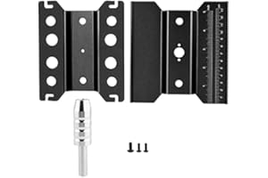 Drfeify RC Auto Reparaturstation Montageplattform Arbeitsstand Playing Accessories für 1/8 1/10 RC Modellauto(Schwarz) Musical Instrument Accessories