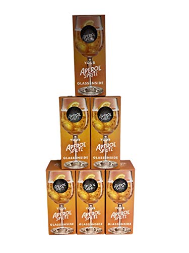 Apollo Spritz - Bicchieri da cocktail X6, in confezione regalo, 51 cl
