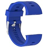 Ersatz Armbanduhr Band für Polar V800 Smart Watch Silikon Uhrenarmband mit Werkzeug, blau