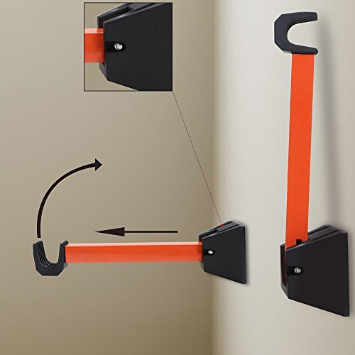 Yahee 2 x Fahrrad-Wandhalterung Fahrradwandaufhängung Halterung Wand Fahrradhalterung Fahrradständer - 4