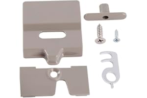 AREYOURSHOP Verrou de Porte de Rechange pour réfrigérateur - Pièce de Rechange pour réfrigérateur de Camping-Car - Pièce de Rechange d'origine 2412757805 - Verrou Complet de Porte Fridge Lock Catch