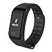 Produktbild NINGSANJIN Smartwatch Sports Fitness Armband mit Pulsmesser,Wasserdicht Fitness Tracker Farbbildschirm Aktivitätstracker Schrittzähler Uhr Vibrationsalarm Anruf SMS Beachten mit iOS Android Schwarz