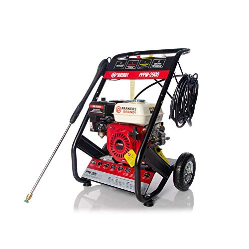 ParkerBrand Petrol Pressure Jet Washer - 6.5HP Engine - 2900 PSI