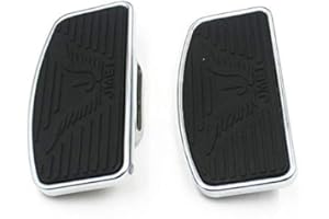 LOVEMOTOR Schwarz 1 Paar verstellbare Trittbretter Trittbretter Fußstütze Motorrad für Harley Sportster