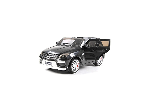 Kinder Elektroauto Mercedes Ml63 Amg 12v Mit Reifen Aus Eva Fernsteuerung Amazon De
