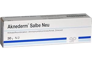 AKNEDERM SALBE NEU 30g Salbe PZN:4889186 by gepepharm GmbH