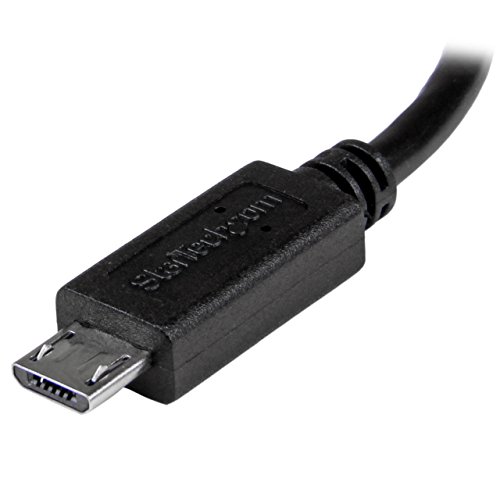 STARTECH.COM 20cm USB OTG Kabel – Micro USB auf Mini USB – St/St – USB OTG Adapterkabel - 3