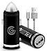 Produktbild Gadget Giant - Quick Charge 3.0 [TYPE C / USB-C] KFZ-Ladegerät FÜR Google Pixel 2 & Pixel 2 XL [RAPID SCHNELL SCHNELLER LADEGERÄT] [QC 3.0] [MIT DURABLE DATENKABEL]