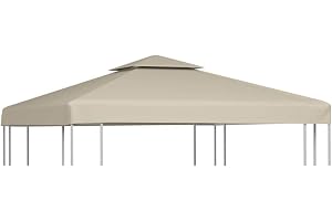 vidaXL Paviljongtak 310 g/m² 3 x 3 m
