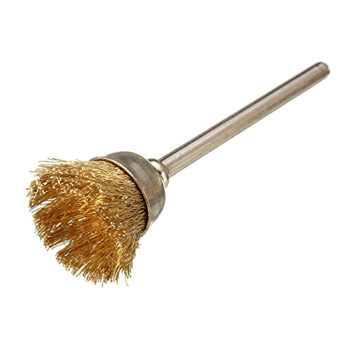 MOHOO 45 PC Drahtbürste Bohrmaschine Stahldraht Rundbürsten Dremel Zubehör für Präzisionswerkzeuge (neues Material) - 5