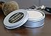 Fantasia 85103 Round Sandalwood Shaving Soap 100 g in Metal Tin, Diameter 7.5 cm, Silver