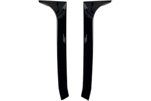 ASUDARO 2 Pezzi Spoiler Laterale Per Finestrino Posteriore, Spoiler Sul Tetto Dell'ala Laterale Posteriore Spoiler Alettone E Coda Spoiler Auto Accessori Compatibile con Golf 6 MK6 /GTR/GTD 2008-2013