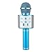 Produktbild Verdelife Tragbare WS858 Wireless Handheld USB-Bluetooth-Mikrofon KTV-Spieler Karaoke Mic Lautsprecher-Blau