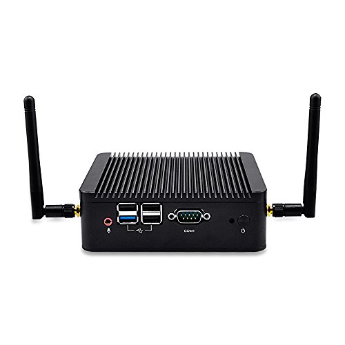 1TB HDD Storage Dual Ethernet Thin Client Small Desktop Computer 8GB Ram 300M Wifi with Quad Core HD Graphics - 2
