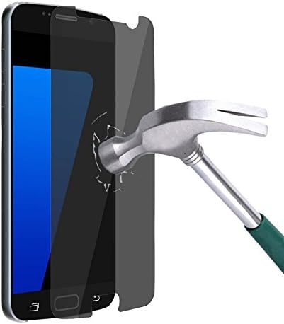 SOOANN Anti Spy Privacy Screen Protector for Samsung Galaxy S7, Black