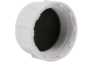 PEPTE 3/4" BSP Washing Machine Valve Blanking Cap Plastic