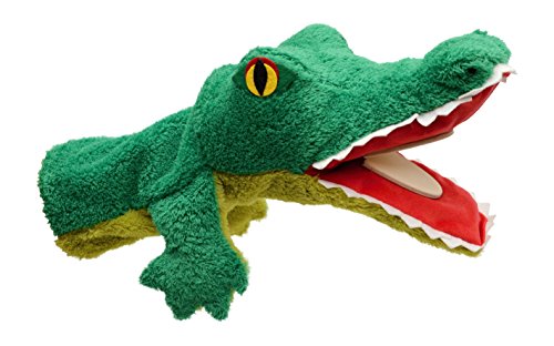 Preisvergleich Produktbild ABA 38 cm Krokodil Klatschen Handpuppe (Mehrfarbig)