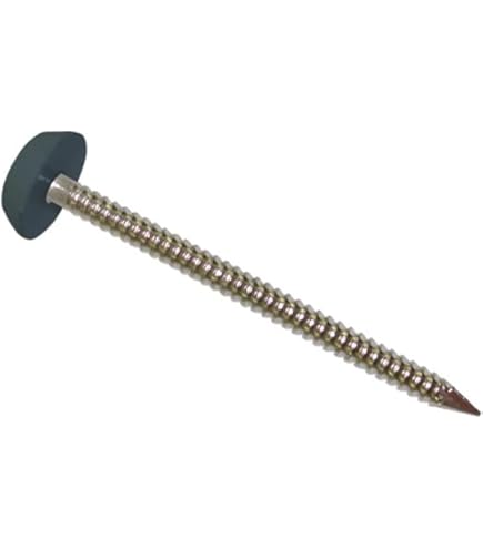 Hansgrohe 250 X Anthracite Grey UPVC 40mm Poly Top Pins Nails