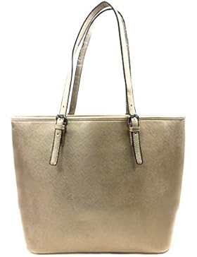 CAPRIUM Handtasche Shopper Tasche Schultertasche modern, Damen 000A2147