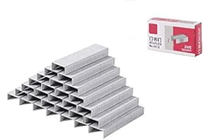 JIUJ Stapler,24/6 Standard Staples,1000 pcs Per Box,10 Boxes in Pack (10000pcs Total), Silver