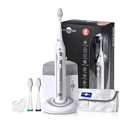 Preisvergleich Produktbild Elektrische Zahnbürste elektrische Schallwelle Zahnbürste wasserdichte Schock mit UV-UV-Bürste Desinfektion Box Induktion Charge Zahnbürste