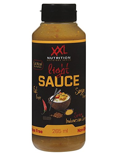 Preisvergleich Produktbild Light Sauce - 25 leckere Geschmacksrichtungen - Kalorienarme Soßen mit echten Gemüse, Kräuter und Gewürze (Spicy Indonesian Curry)