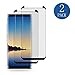 Produktbild aiMaKE Galaxy Note8 Panzerglas,2 Stück Schutzfolie für Samsung Galaxy Note 8 9H Härtegrad,Perfekt Schutz vor Staub,Fingerabdruck,Vollständige Abdeckung,Displayschutzfolie für Samsung Note 8