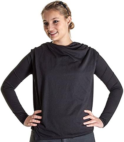 Wrap around cardigan/Black jacket 100% Cotton by German Label Ringelsuse (S)