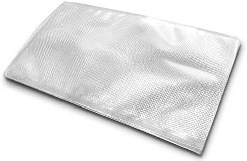 20cm x 40cm - Food Vacuum Sealer Bags Embossed JML Andrew James Foodsaver Eiffel UK - BPA FREE