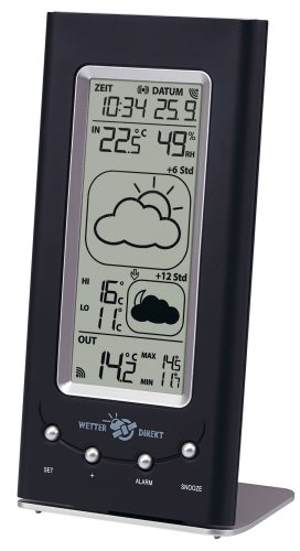 TFA Dostmann satellitengestützte Funkwetterstation Nova mit Wetterdirekt Technologie 35.5019.IT - 2