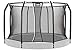 Price comparison product image Salta Trampoline Unisex Youth Royal Baseground - Optional Safety Net, 5084, Black, 305cm