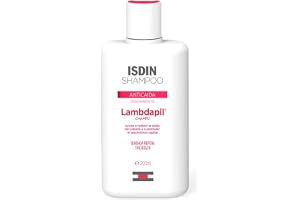 ISDIN Lambdapil schampo mot håravfall (200 ml) | Hjälper till att minska överdriven håravfall och stimulera follikeltillväxt