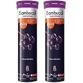 Sambucol Plus Black Elderberry Extract Effervescent 15 Tablets 2 Pieces