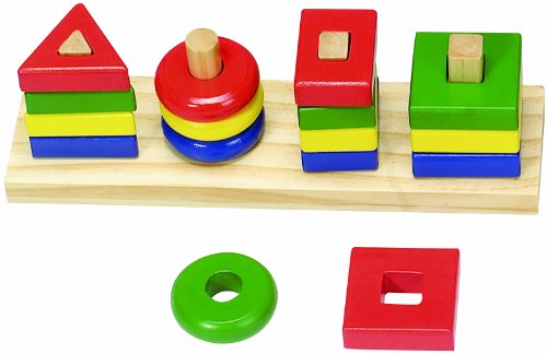 Wooden Toys Geometrical Blocks