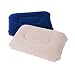 Advent Basics Bearing Rectangular Air Inflatable Pillow Flocking Cushion for Travel Plane Portable Folding Sleeping Cushion Double Side Car Neck Pillow - Color May Vary RS.279.00
