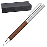 Exzellente Veredelung mit echtem Nussbaumholz. Da es sich bei dem Holzkorpus um ein Naturprodukt handelt, sind Abweichungen zu den Produktbildern in der Farbe sowie der Maserung gegeben