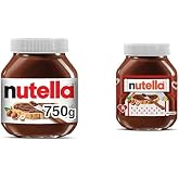 Nutella - Kakaolu fındık kreması, 750 g+Nutella Kakaolu Fındık Kreması 1000G