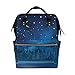 Produktbild Gute Nachtzeit Natur Mond Große Kapazität Windel Taschen Mummy Rucksack Multi Funktionen Wickeltasche Tasche Handtasche Für Kinder Baby Care Travel Täglichen Frauen