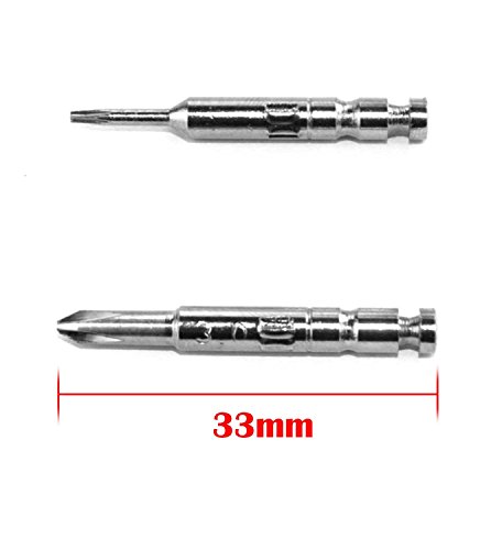 Acentix – 25 tlg. Präzisions- Handy SMARTPHONE Multimedia UNIVERSAL WERKZEUG Reperatur SET für u.a. | iPhone 3GS 4 4S 5 5C 5S 6 6 Plus 6S Plus | iPad iPod | Samsung Galaxy S3 S4 S5 S6 S7 | PC MAC | TV | Kamera | Uhr Brille | Repair Tool - 5