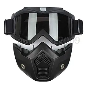 KELIC Detachable Modular Motorcycle Bike Face Helmet Mask Shield Goggles for Motorcycle Helmet-in Glasses