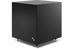 Audio Pro SW-5 Active Subwoofer with Bass Reflex and Amplifier 150W Digital Home Entertainment for TV Sound and Audio with RCA Input Discreet Design Black