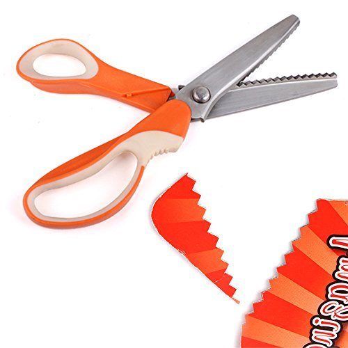 Preisvergleich Produktbild Arpoador behandelt Zackenschere, Nähen Zickzackschere Schnitt