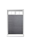 Halbtransparent: Das Raffrollo ist lichtdurchlässig aber blickdicht - Schützt vor den neugierigen Blicken der Nachbarn ohne das Zimmer ungemütlich zu verdunkeln - Optimaler Sonnenschutz