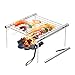 Produktbild Manfore Grilliput, Barbecue Grill/Pocket BBQ Grill Tragbare Verdickte Falten Outdoor Edelstahl Kleine Größe Picknick Grill für Camping